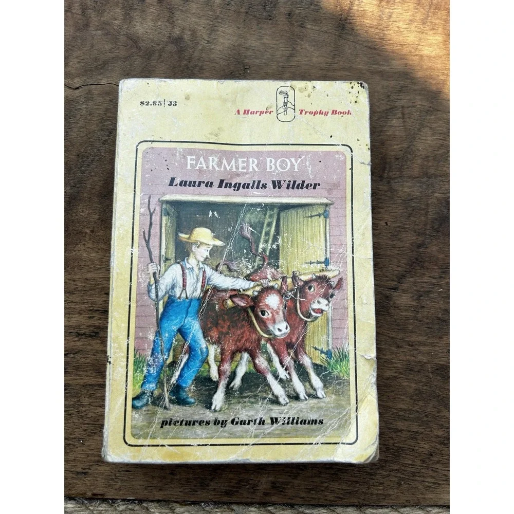 Farmer Boy by Laura Ingalls Wilder PB Harper Trophy Book 1971